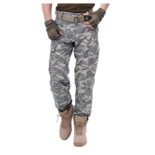 Men Tactical Camouflage Combat Pants Outdoor Climbing Hunting Trousers