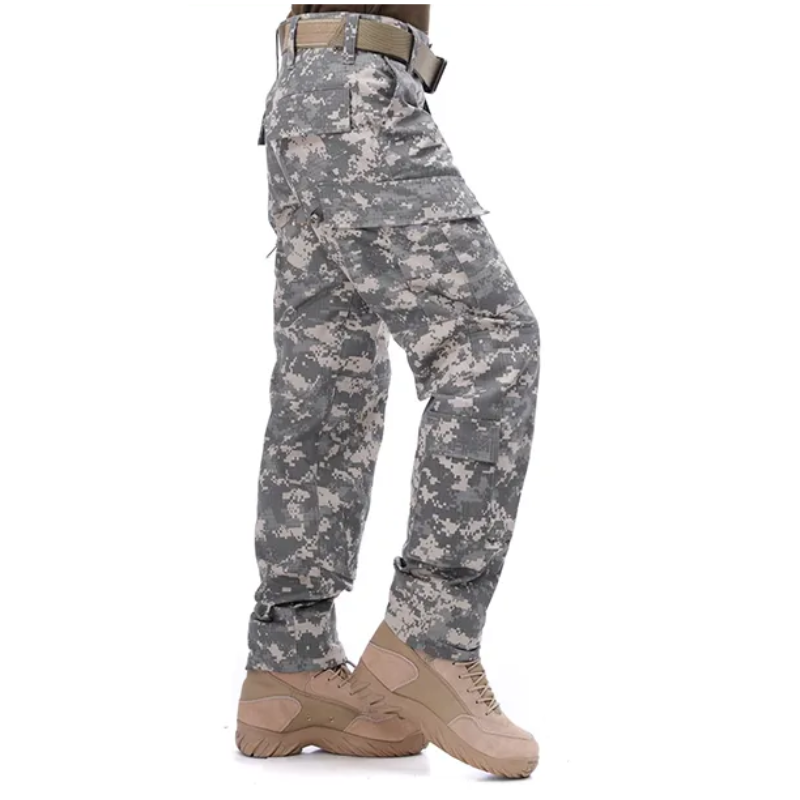 Men Tactical Camouflage Combat Pants Outdoor Climbing Hunting Trousers