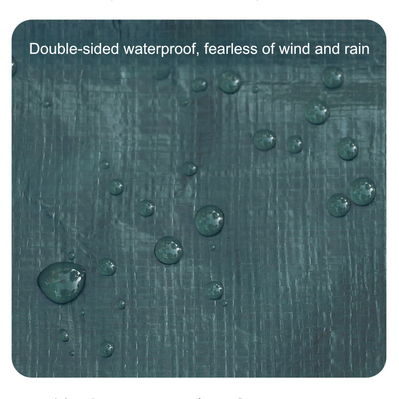 Waterproof Outdoor Picnic Mat/Canopy Large Woven Cloth Beach Blanket Moisture-Proof Camping Ground Mat for Lawn, Park & Travel