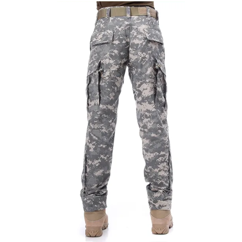 Men Tactical Camouflage Combat Pants Outdoor Climbing Hunting Trousers