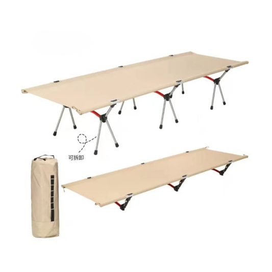 Portable Folding Camping Bed Lightweight Aluminum Outdoor Cot