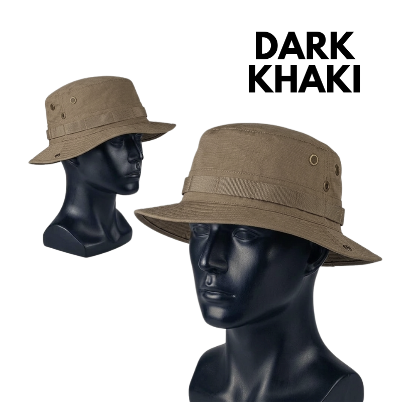 Military Ripstop Jungle Boonie Hat Outdoor Tactical Bucket Hat