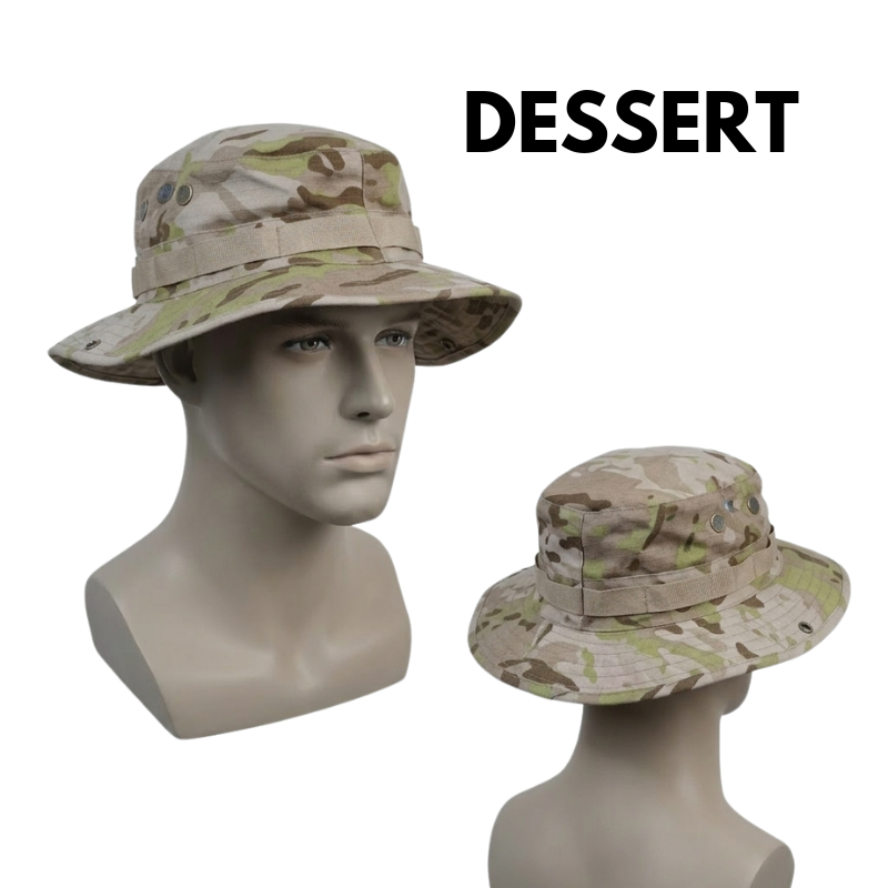 Military Ripstop Jungle Boonie Hat Outdoor Tactical Bucket Hat