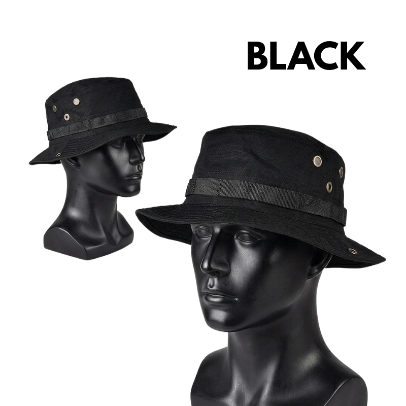Military Ripstop Jungle Boonie Hat Outdoor Tactical Bucket Hat