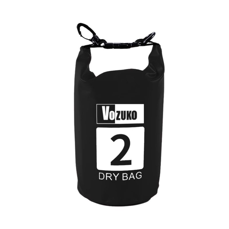 Waterproof Dry Bag Floating Barrel Bag with Single & Double Shoulder Straps for Swimming, Kayaking, Camping & Outdoor Adventures