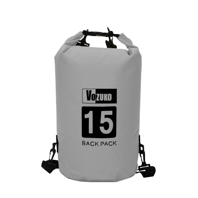 Waterproof Dry Bag Floating Barrel Bag with Single & Double Shoulder Straps for Swimming, Kayaking, Camping & Outdoor Adventures