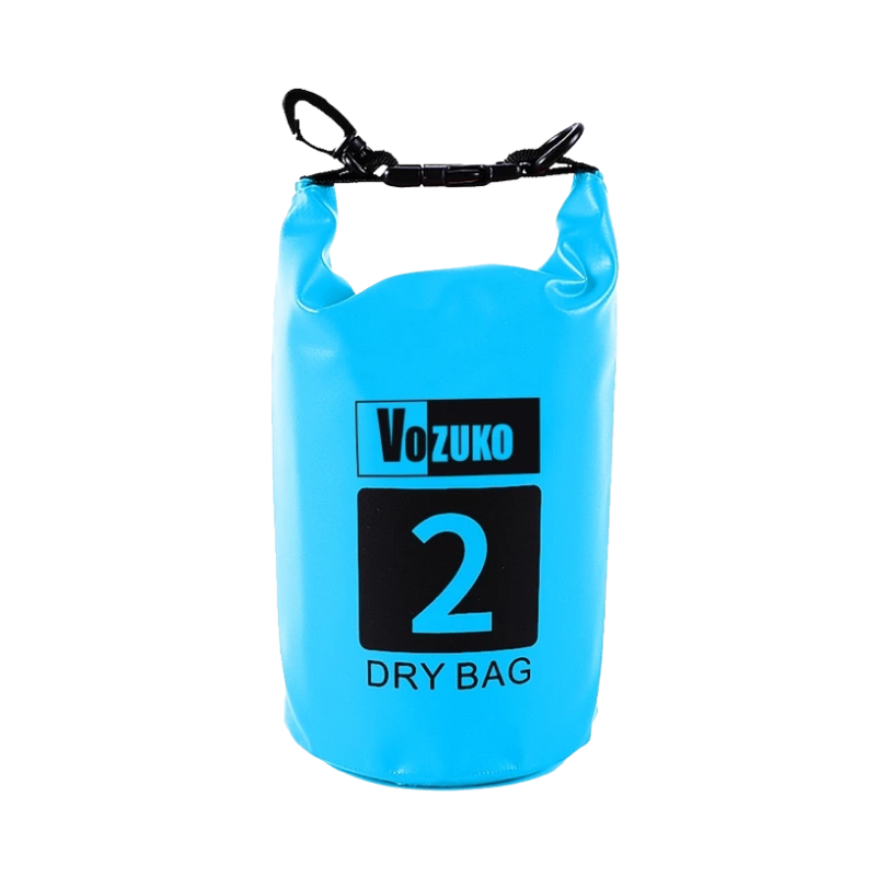 Waterproof Dry Bag Floating Barrel Bag with Single & Double Shoulder Straps for Swimming, Kayaking, Camping & Outdoor Adventures