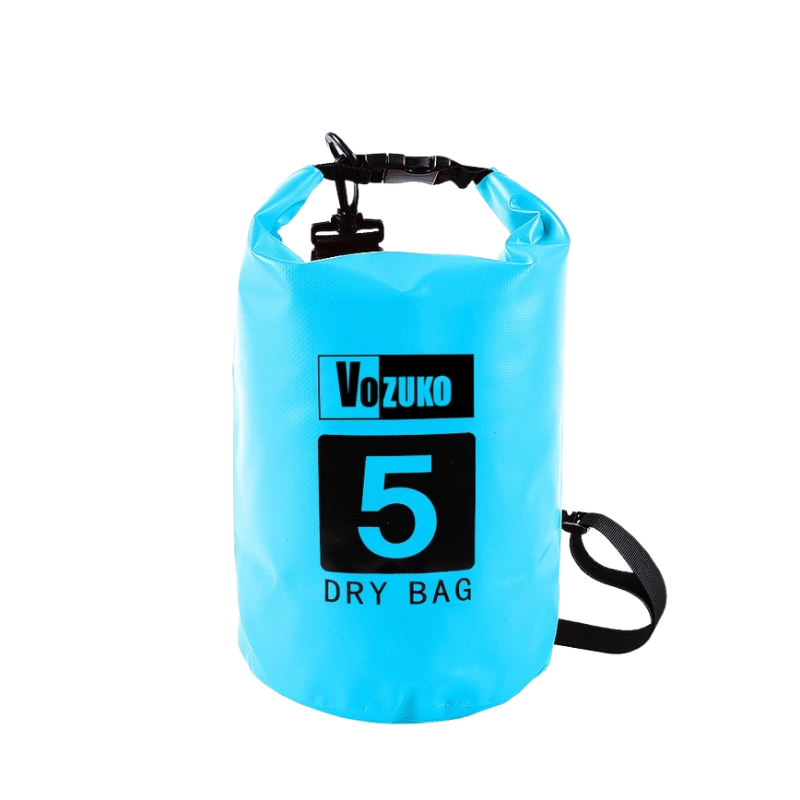 Waterproof Dry Bag Floating Barrel Bag with Single & Double Shoulder Straps for Swimming, Kayaking, Camping & Outdoor Adventures