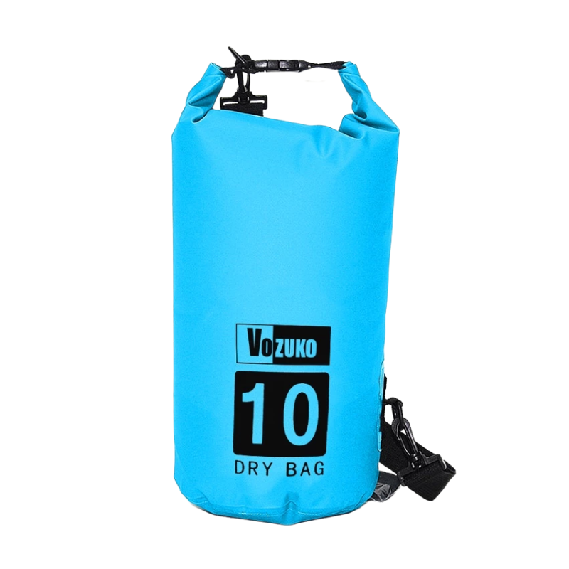 Waterproof Dry Bag Floating Barrel Bag with Single & Double Shoulder Straps for Swimming, Kayaking, Camping & Outdoor Adventures