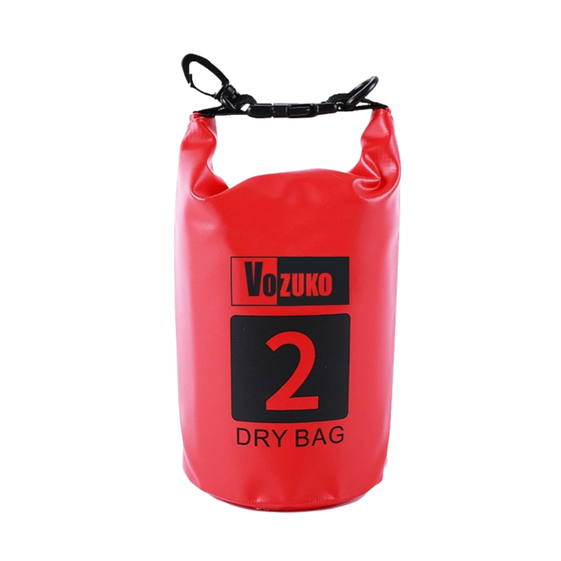 Waterproof Dry Bag Floating Barrel Bag with Single & Double Shoulder Straps for Swimming, Kayaking, Camping & Outdoor Adventures