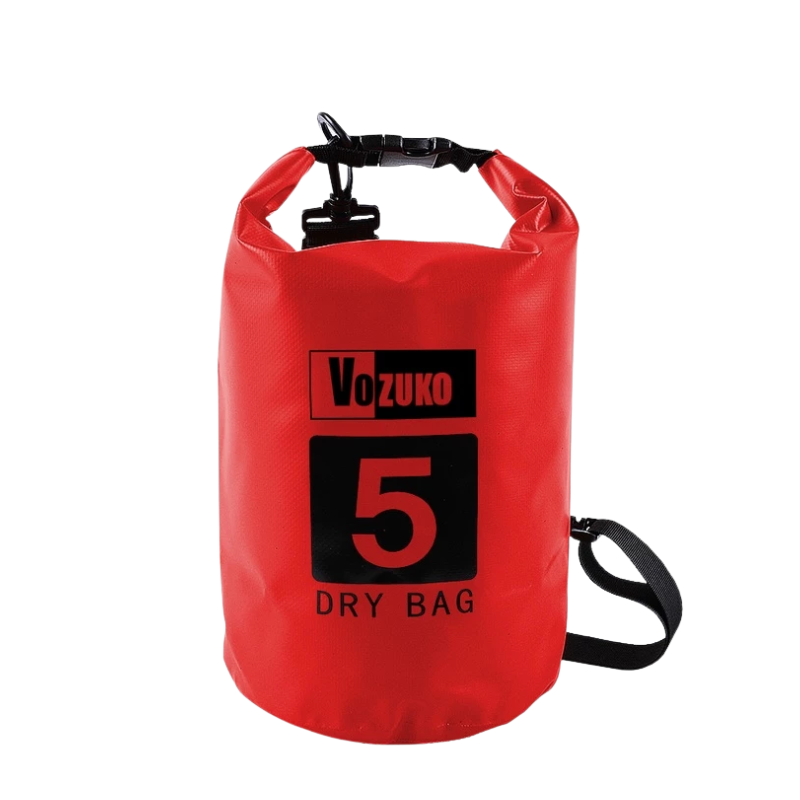Waterproof Dry Bag Floating Barrel Bag with Single & Double Shoulder Straps for Swimming, Kayaking, Camping & Outdoor Adventures