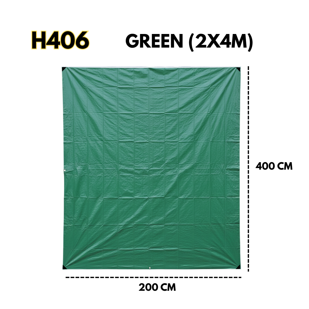 Heavy Duty Transparent PVC Tarpaulin Waterproof Rainproof Windproof Clear Plastic Cover for Patio, Balcony, Greenhouse & Outdoor Shelter