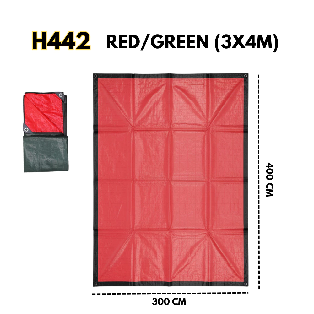 Waterproof Outdoor Picnic Mat/Canopy Large Woven Cloth Beach Blanket Moisture-Proof Camping Ground Mat for Lawn, Park & Travel