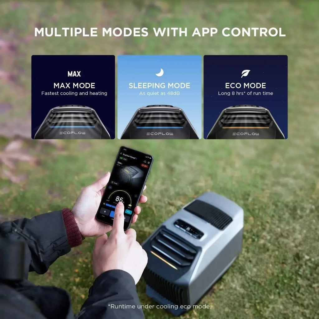 Portable Air Conditioner Outdoor Vehicle Cooling and Heating Compact 1HP Inverter Type Camping Travelling