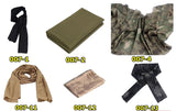 UNISEX Camouflage Scarf Face Veil Sniper Cover Neckerchief Mesh Airsoft Tactical Army 007