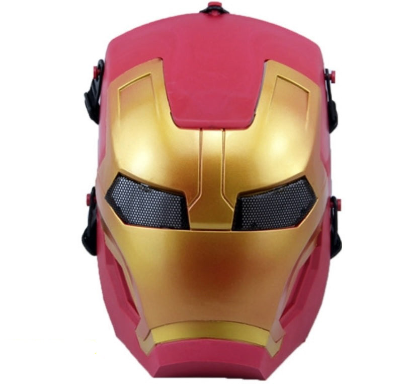 Ironman Animated Multipurpose Protective Face Mask Helmet