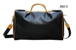 High Quality Duffle Bags Leather and Nylon Fabric