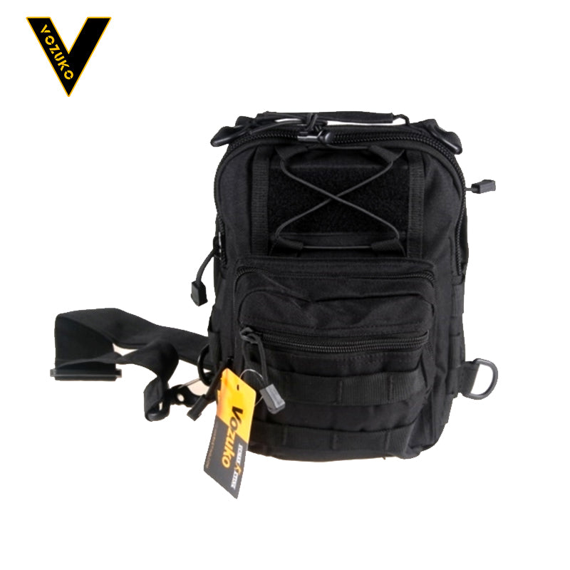 VOZUKO 2 IN 1 800D NYLON CROSSBODY AND SLING WITH DETACHABLE SLING STRAP [379]