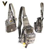 VOZUKO 2 IN 1 800D NYLON CROSSBODY AND SLING WITH DETACHABLE SLING STRAP [379]