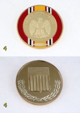 Gold Plated Coin Collection w/Protective Acrylic Cover