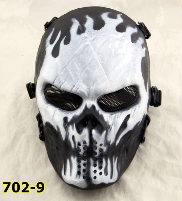 Skull Halloween Face Mask For Cosplay 702