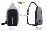 BP016-3/4 Sling Bag With USB Cable