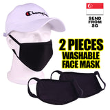[SG SELLER] HIGH QUALITY REVERSIBLE WASHABLE THICK 3-LAYERED FACE MASK WITH FILTER INSIDE [929]