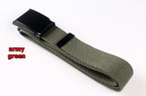 BP253 Tactical Webbing CANVAS BELT with solid military buckle