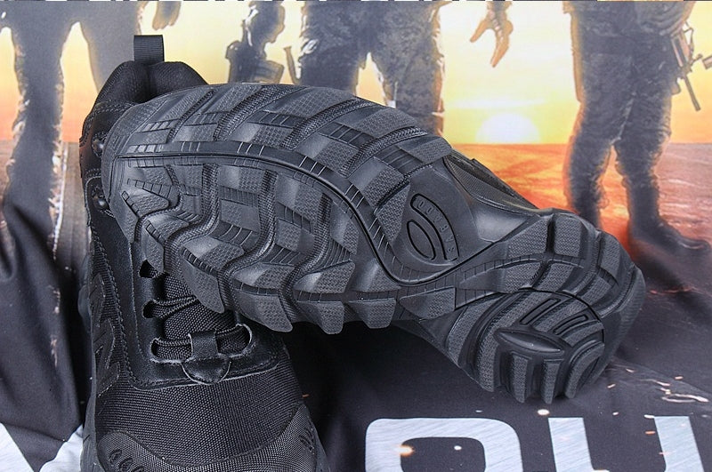 BP454 3 hole black sivi boots