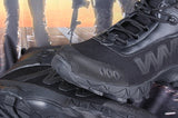 BP454 3 hole black sivi boots