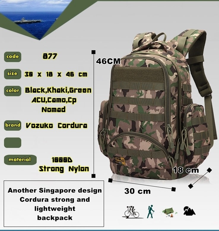 Outdoor Military Tactical SWAT Backpack BP877