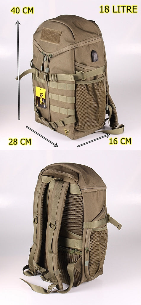 Latest Y zipper waterproof backpack-746