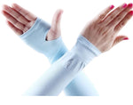 BP244 AquaX  Elastic Seamless Arm Cooling sleeves (LETS SLIM ARM SLEEVE)