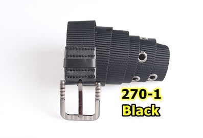 BP270 Tactical Military Canvas Webbing Hole Belt