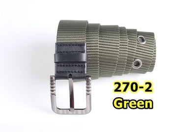 BP270 Tactical Military Canvas Webbing Hole Belt