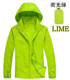 Unisex Waterproof Raincoat Jacket - Multi Color
